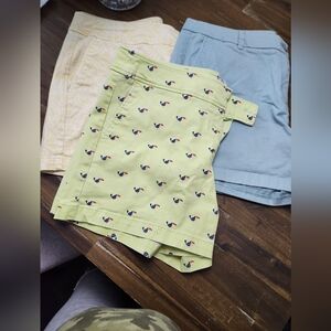 Pastel SUMMER  Patterned Women's Shorts ALL 3 BUNDLE SIZE 12